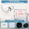Thermostat Lock Box Cover with Key, Thicken Heavy Duty Universal