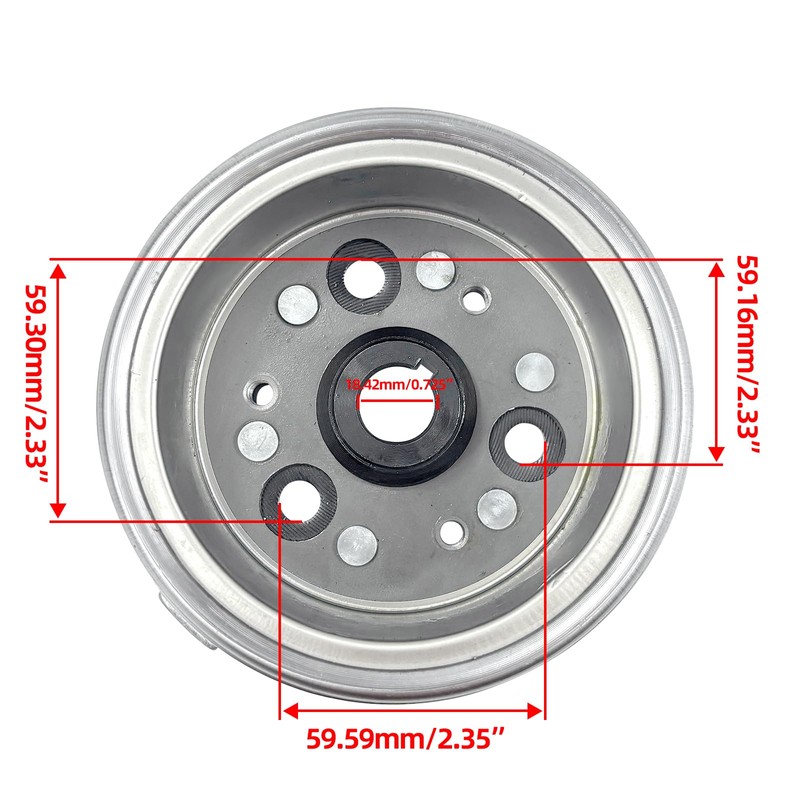 Magneto Flywheel Rotor for 50cc 70cc 90cc 110cc 125cc