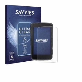 Savvies 6 Pack Screen Protector compatible with Hammerhead Karoo 2 Protection Film Clear