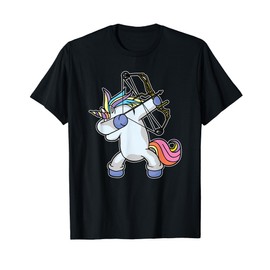 Dabbing Unicorn Archer Shirt - Archery Bow & Arrow Gift T-Shirt