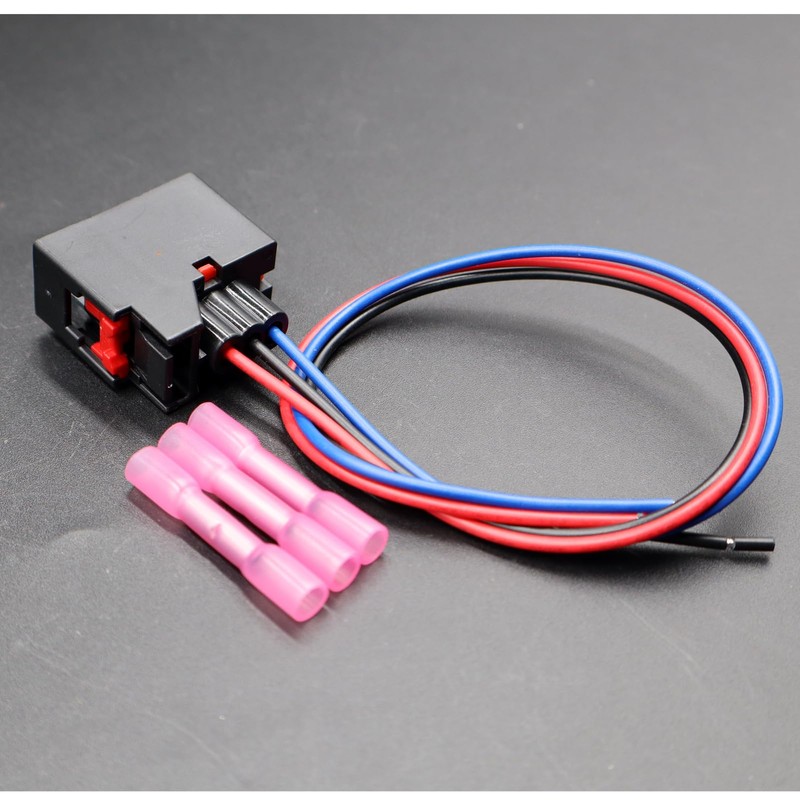 LIZAPUS 2pcs 3-Way Stop/Brake Lights Connector Compatible with Ram 2500