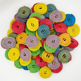 Smarty Stop Assorted Bicolor Licorice Wheel Gummy Candy (3 Pound (Pack of 1))