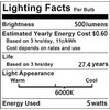Lxcom Lighting G8 LED Bulb Dimmable 5W Light Bulbs 40W