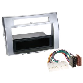 'ACV 281300 RB 21 – 1300 – Facia Adaptor and Lead"Single DIN with Pocket for Toyota Corolla 2002 > Dark Grey/Multi
