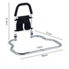 Raising auxiliary handle for bed E-2