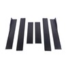 Universal 86.6" Car Side Skirts, 2.2M Left/Right Side Skirts Panels