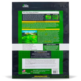 Nature's MACE Mole and Vole MACE, Mole Deterrent for Yard, Mole Repellent for Lawns, Keep Moles Out of Garden, Castor Oil Granules, Vole Repellent Outdoor, Plant & Pet Safe, 22 lb Bag, 17,600 Sq Ft