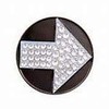 Bonjoc Arrow Crystal Golf Ball Marker with Magnetic Hat Clip