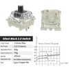 GATERON KS-9 2.0 Silent White Keyboard Switches, RGB LED Pre