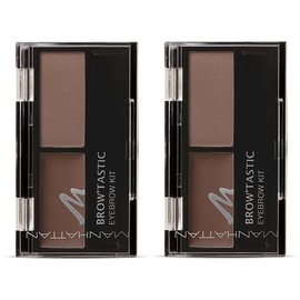 Manhattan Brow Eyebrow Powder and Wax 'Tastic Eyebrow Kit, 2-Pack (2 x 3 g)