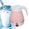 Portable Foldable Electric Kettle Travel Foldable Electric Kettle Collapsible Water