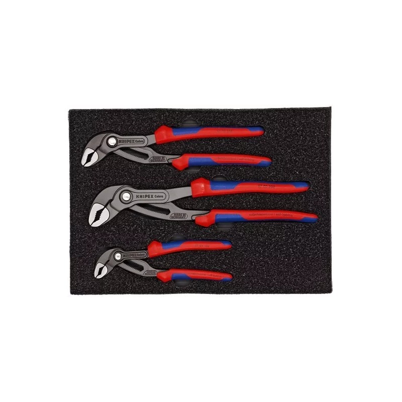 Knipex Cobra 3 Piece Adjustable Plier Set 9K 008005 US