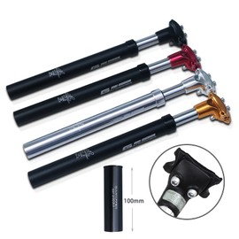 GANOPPER Suspension Seat Post 31 6 mm 31.6 Bicycle Suspension Seat Post Bicycle Support for MTB, Downhill, Mountain Bike Bicycle Saddle Suspension and Bicycle Parts