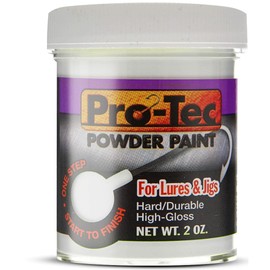 Pro-Tec Jigs and Lures Powder Paints, Jig Head Fishing Paint, Fishing Lure Paint - High Gloss Powder Coating Paint, 2 Ounces