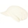 Nyls Création Rasta Kifty Unisex Fashion Wool Hat, White, One