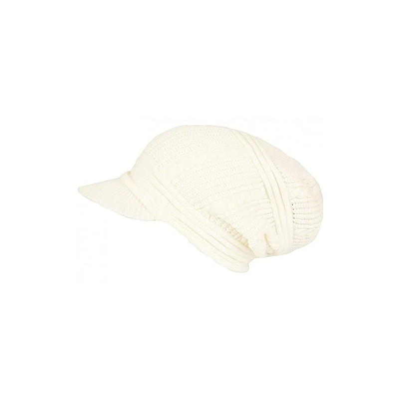 Nyls Création Rasta Kifty Unisex Fashion Wool Hat, White, One