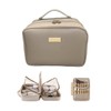 Aylashine Makeup Pouch, Large Capacity Makeup Bag, Multi-functional, Divider, Travel