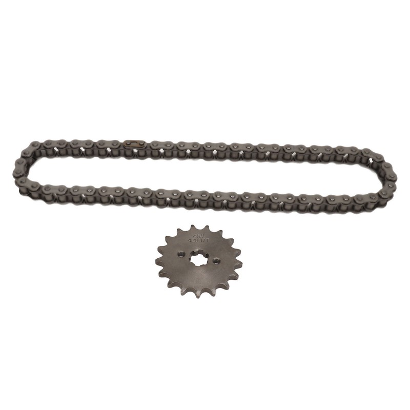 428 17T 17mm Sprocket 428 Drive Chain 60 Links Kit