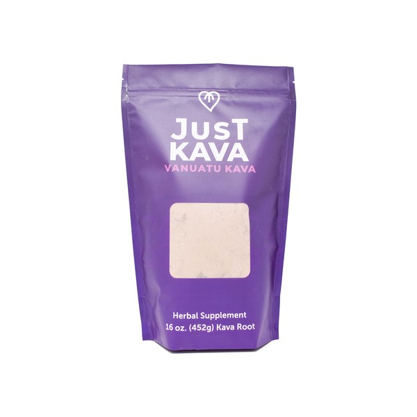 Just Kava Vanuatu Kava Herbal Supplement 16 OZ (452g)