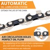 Eyoloty 4 Pack 12 inch Chainsaw Chain 45 Drive Links,