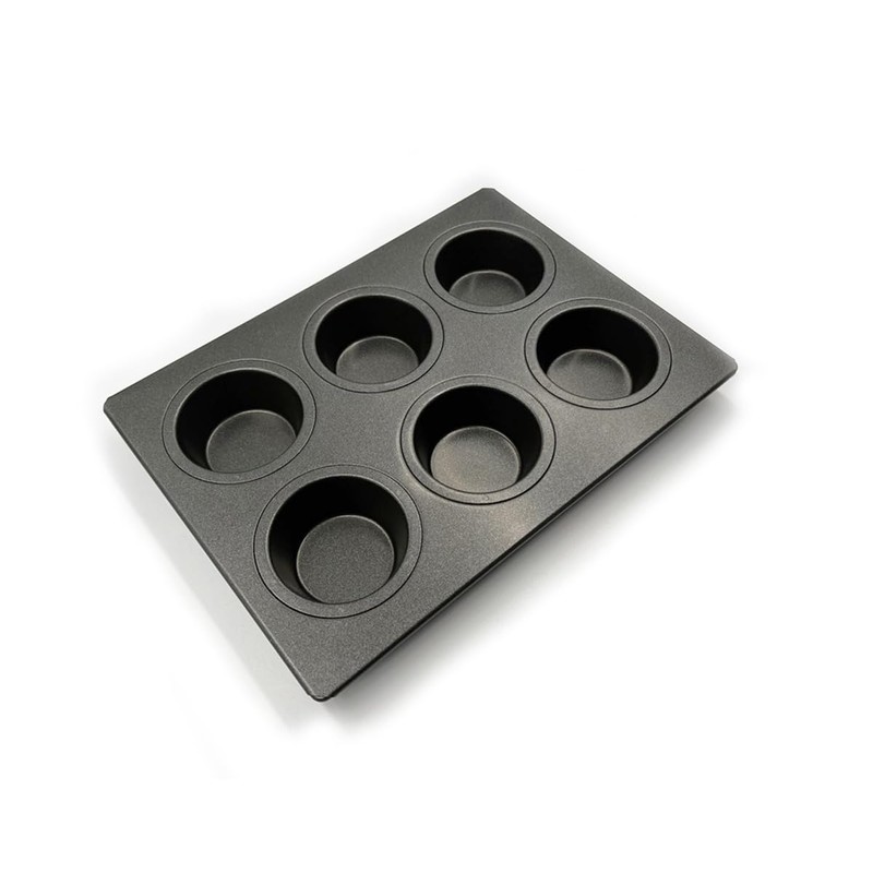 Matsunaga Seisakusho MB Nonstick Traditional Muffin Top Plate 6P