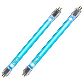 Coospider Ozone Free 6W UV Bulb, Replacement T5 Bulbs, 2 - Pack, 110V