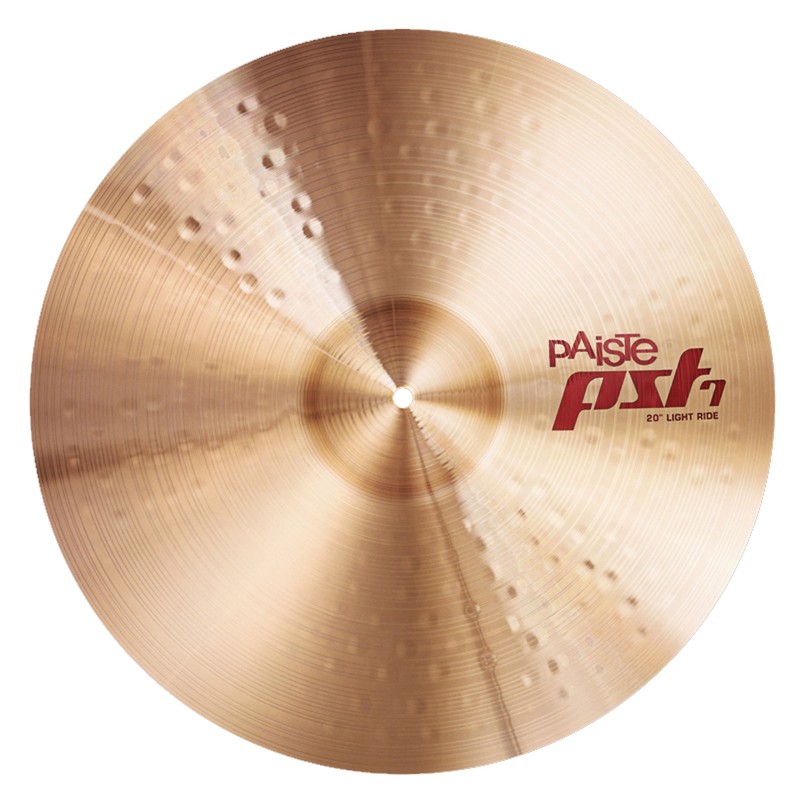 Paiste Light Ride Cymbal, PST 7 Series, Percussion Instrument for