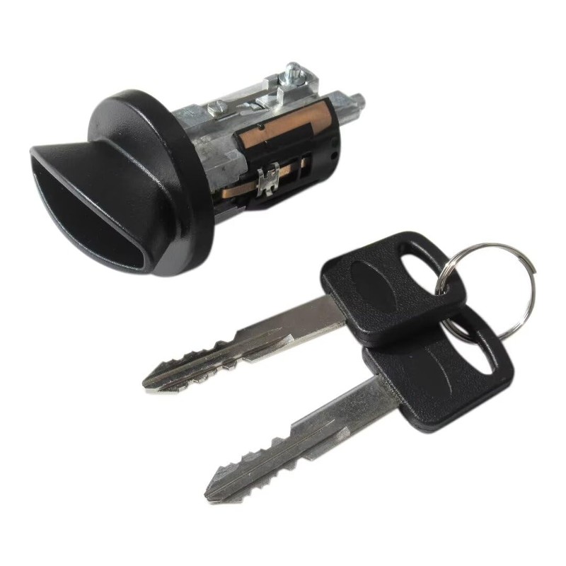 Upgraded Ignition Switch Lock Cylinder with 2 Keys Fit for