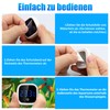 Aquarium Thermometer, Aideepen Mini Thermometer Aquarium Indoor High Precision LED