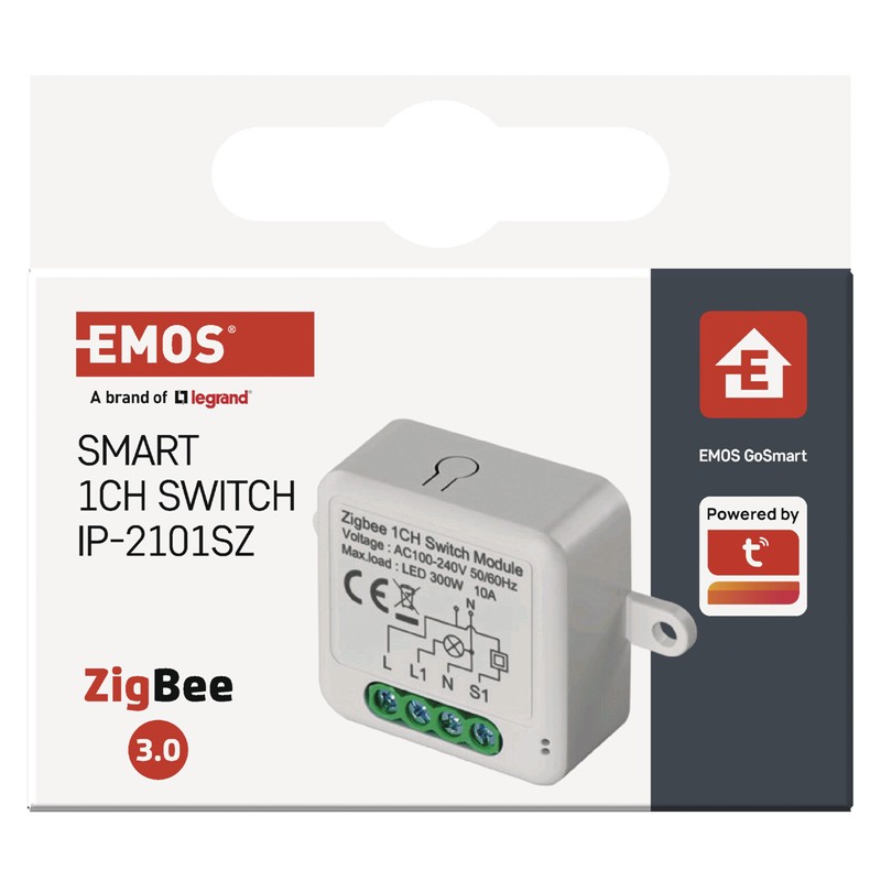 EMOS GoSmart - Smart Home Light Switch Module with App