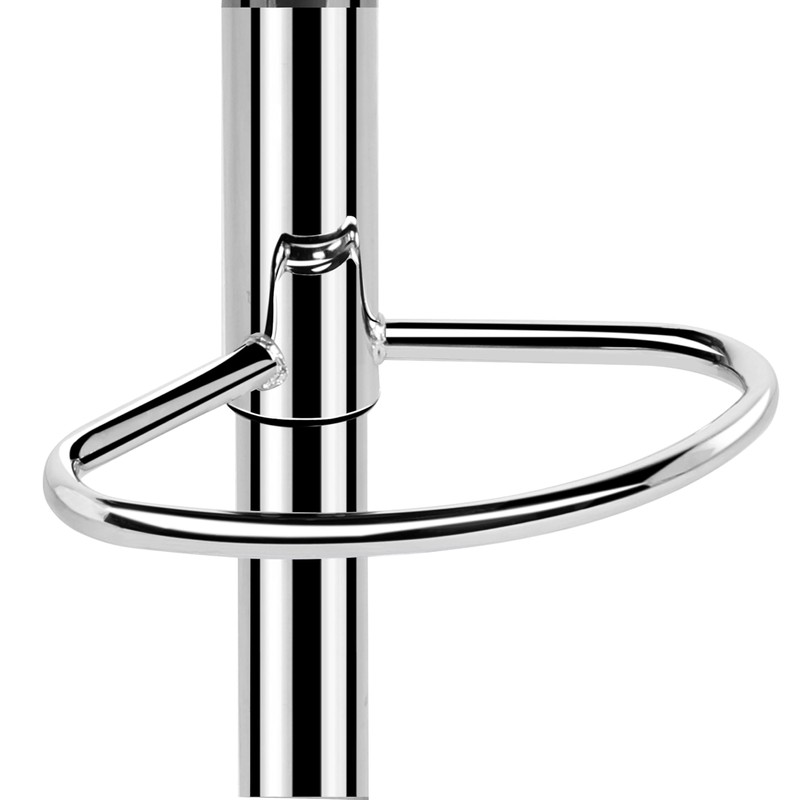 Yaheetech Bar Stools Set of 2, Adjustable PU Leather Swivel