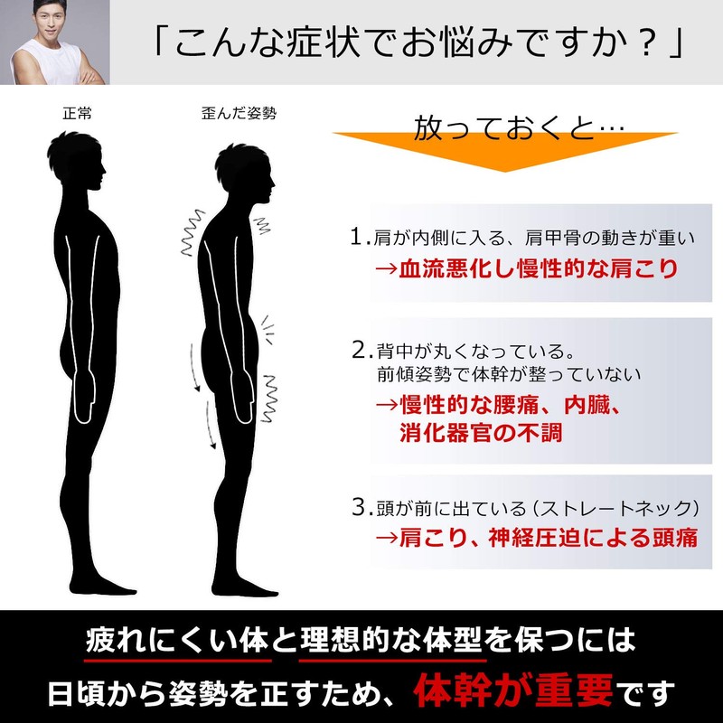 IWAMA HOSEI Men's Posture Supporter, Posture Belt, Style Fit, Iwama