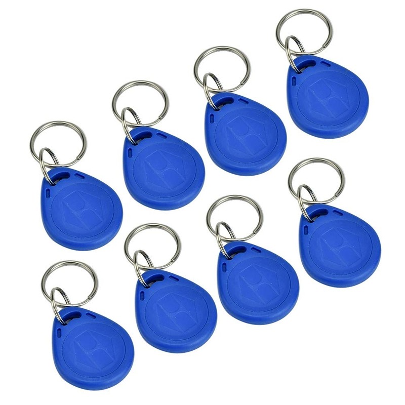 New RFID Proximity ID Card Key for Access Control (Blue),