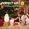 Crtivetoys Cute Seagull Night Light for Bedroom, Animal Silicone Nursery