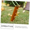 WHAMVOX 3pcs Portable Camping Tent Nail Stakes Durable Ground Pegs