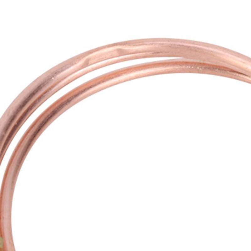 Haosie Thermocouple 600mm, M8 Thermocouple Common Thread Probe for Burner