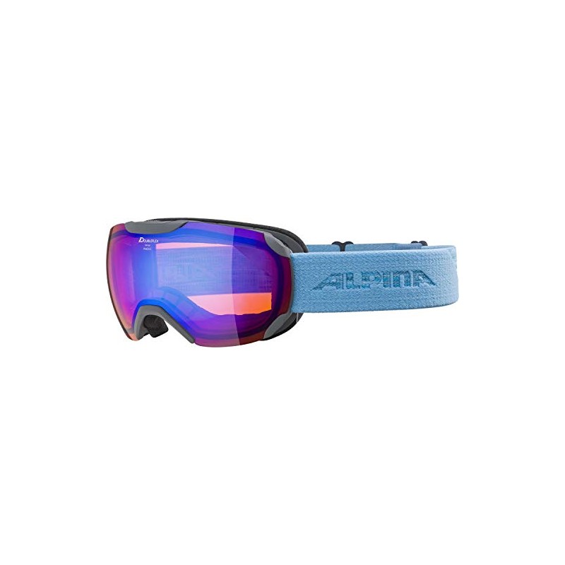 ALPINA PHEOS S Q-LITE Mirrored Contrast Enhancing Ski Goggles with
