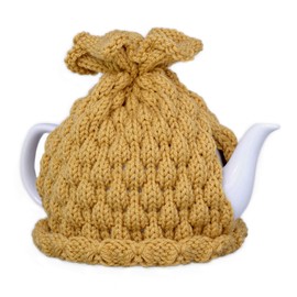 Mustard Kitchen Decor, Tea Cozy for Teapot, Home Accents, Party Favors, Dining Room Table Centerpiece, Birthday Tea Lover Gift