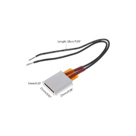 Bestol 2pcs PTC Heating Element 5W-50W AC DC 12V 220 Degree consistant Temperature Ceramic Thermostatic