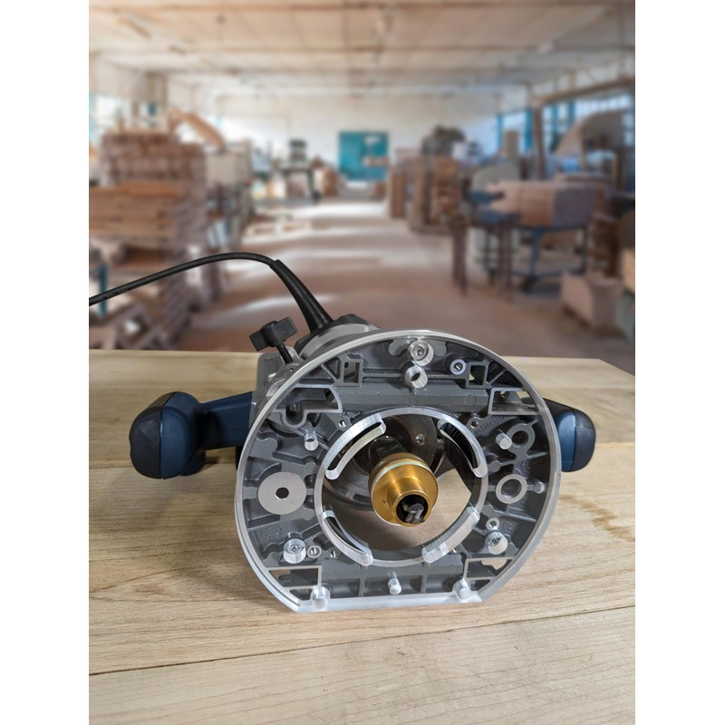 3/8" Thick precision machined Bosch RA1166 / 1613AEVS plunge router