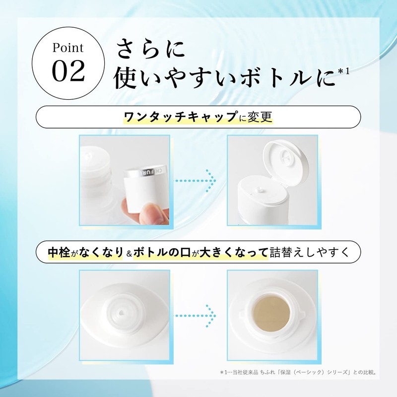 Chifure Moisturizing Skin Lotion, Refreshing Formulation, Refill