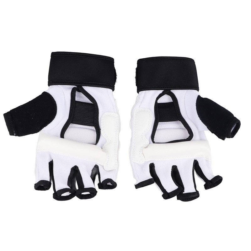 Half Finger Boxing Gloves Adjustable Comfortable for Kickboxing Fighting Punching