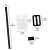 BESPORTBLE 1set Cover Reel Attachment Kit for Straps for Easy
