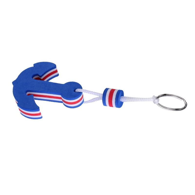 Sharplace 2 Pieces Yacht Boating Floating Keychain Key Holder- Anchor