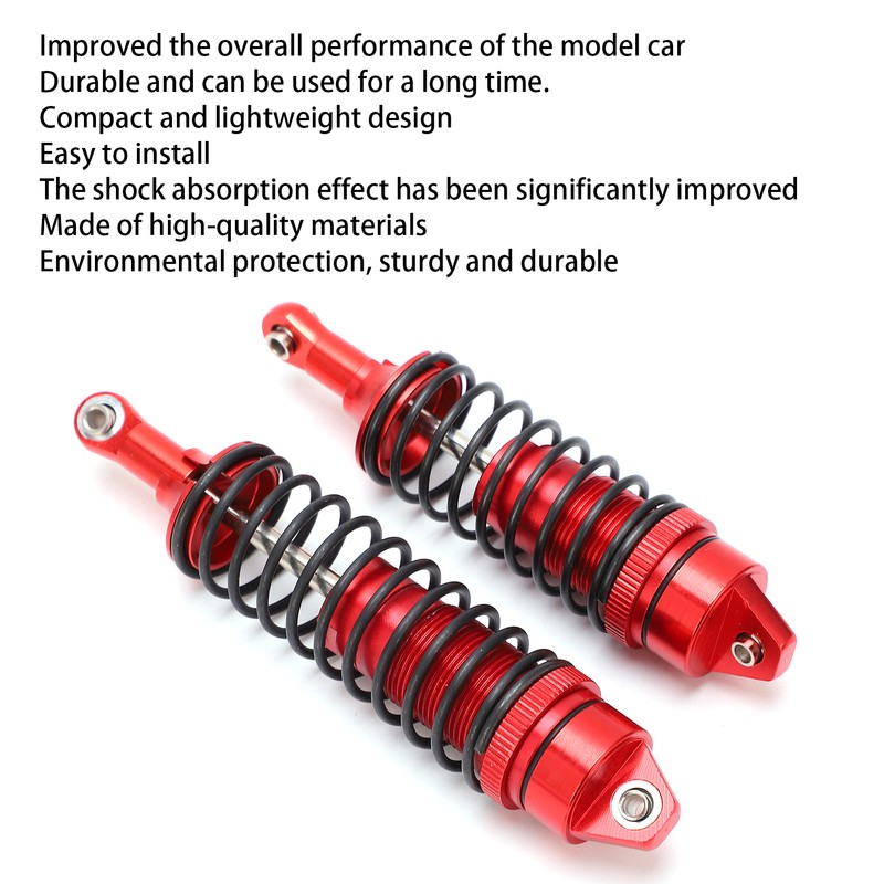 Rear/Front Oil Shock Absorber Damper Set for Traxxas Slash 4x4/Huanqi