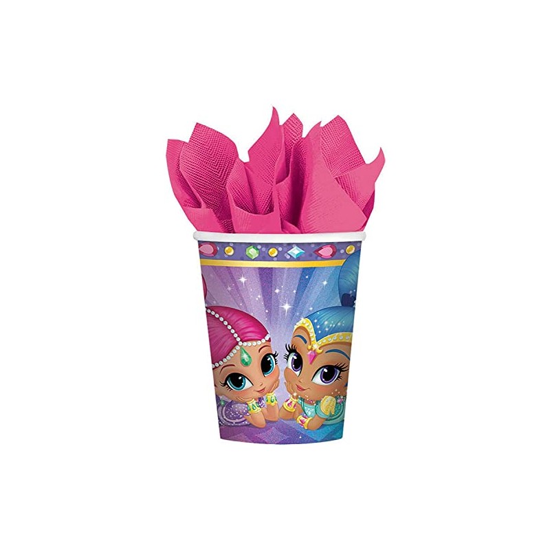Toptoys2u Bargain Bundles Shimmer and Shine Party Cups Pack of
