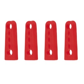 XUKEY 4 Door Sound Insulation Shock Absorber Nissan Qashqai X-Trail Rogue NV200 Pathfinder Tiana J31 J32 TIED Juke Door Damping Block TPE Noise Reducing Shock Absorption Stop Damper Damper Red