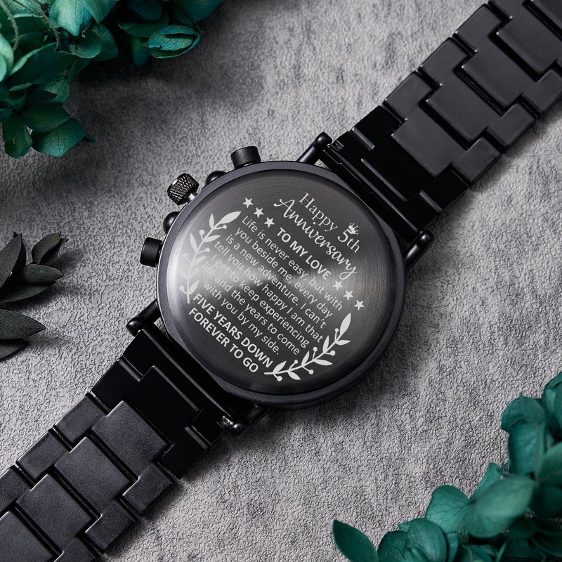 Igiftu 5 Years Fifth Anniversary for Men Gifts,5th Wedding Anniversary