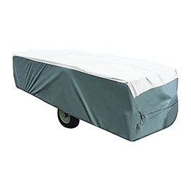 ADCO 12295 Pop Up Trailer SFS Aqua Shed Cover - 16'1" to 18', Gray