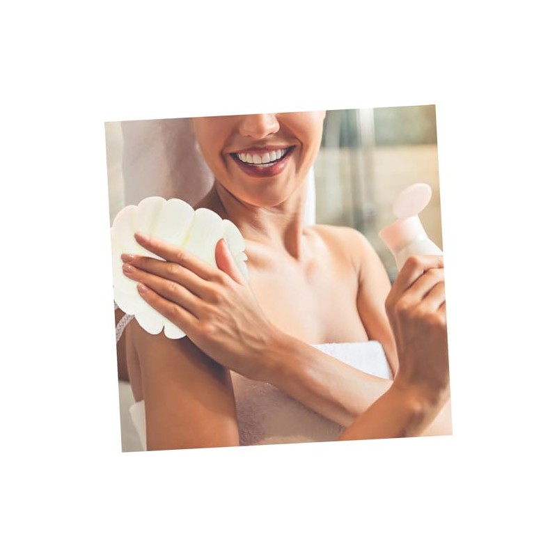 Nolitoy 4piezas Accesorios Baño Bolas Exfoliantes Esponja Exfoliante Corporal Seguro